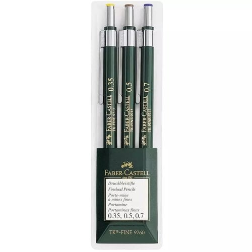 PORTAMINAS FABER CAST. RETRO BOLSA D/3