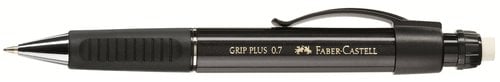 PORTAMINAS FABER CAST. GRIP PLUS 07 NEGR