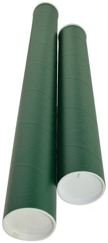 TUBO ENVIO CG CARTON VERDE 70x6,5