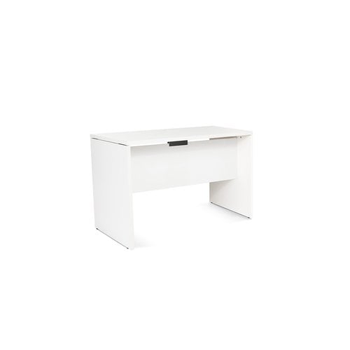 MESA ROCADA WORK 120x60 BLANCO/BLANCO