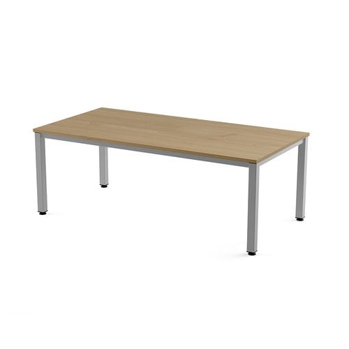 MESA ROCADA EXECUTIVE 200x100 AL/ROBLE