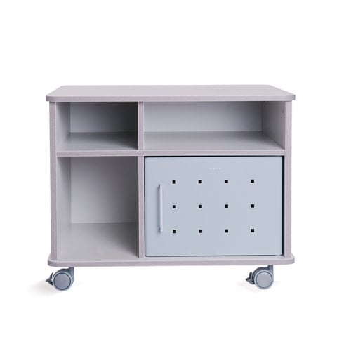 MESA ROCADA FOTOCOPIA ALTA GRIS RD-4020