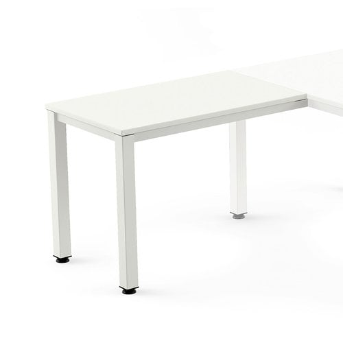 MESA ROCADA EXEC. ALA 100x60 BL/BLANCO