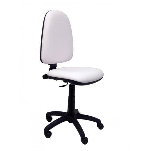 SILLA PIQUERAS AYNA SIMILPIEL BLANCO
