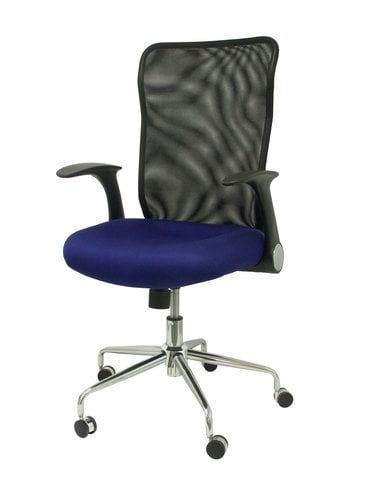 SILLA PIQUERAS MINAYA TEJIDO 3D AZUL