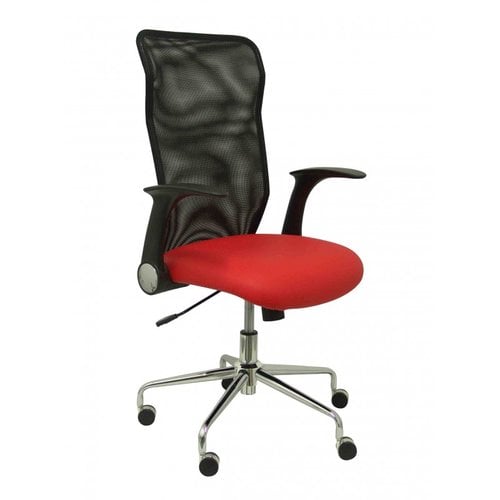 SILLA PIQUERAS MINAYA SIMILPIEL ROJO