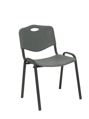 SILLA PIQUERAS ROBLEDO PVC GRIS