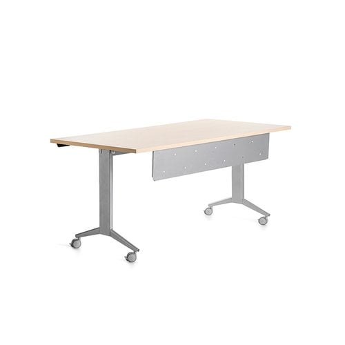 FALDON ROCADA P/MESA ABAT. ALUM. 160cm