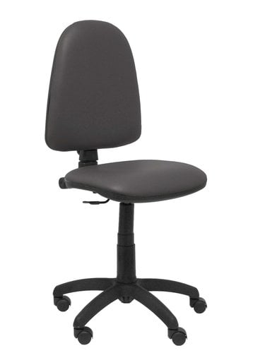 SILLA PIQUERAS AYNA SIMILPIEL GRIS OSCU