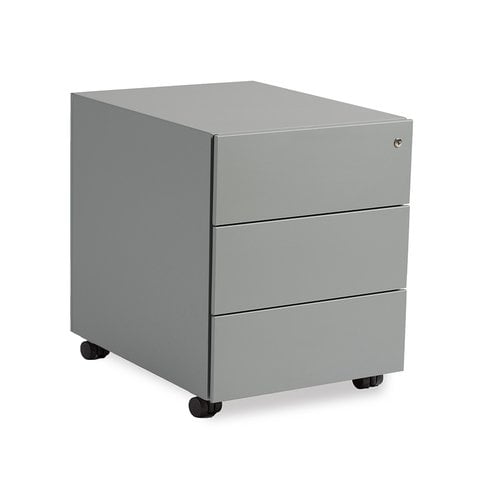 CAJONERA ROCADA 3 CAJONES GRIS/GRIS