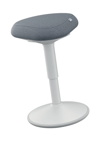 TABURETE LEITZ ERGO BAJO GRIS