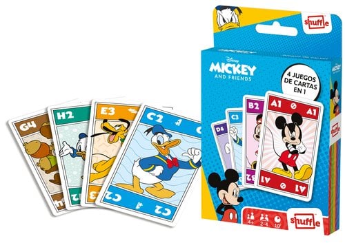 JUEGO CARTAMUNDI SHUFFLE MICKEY&FRIENDS