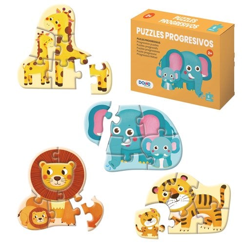 PUZLE DOHE PROG. 6 piezas ANIMALES