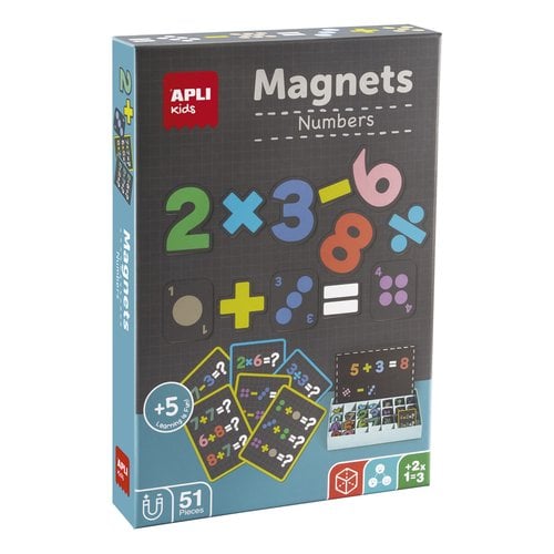 JUEGO MAGNETICO APLI NUMEROS 51PZ