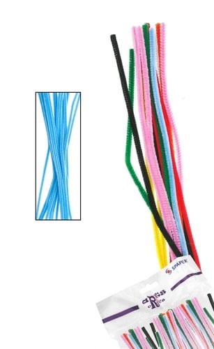LIMPIA PIPAS VARILLA AZUL 30 CMS. B/40