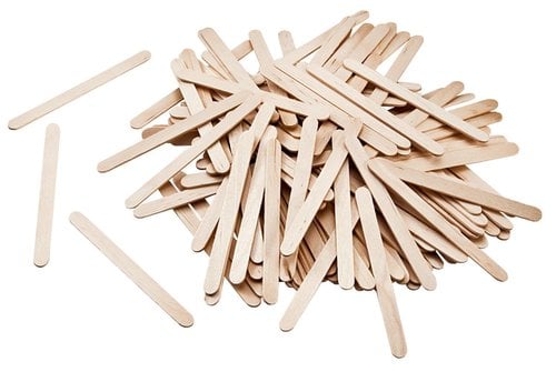 PALILLOS POLO NATURAL 100 UNIDADES