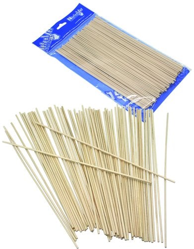 PALILLOS REDONDOS NIEF. SIN PUNTA 20CM B