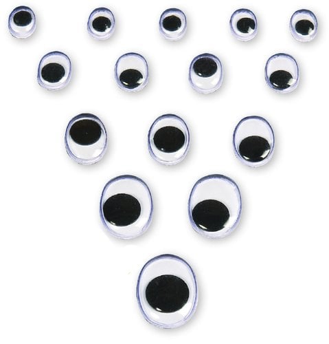 OJOS MOVILES NIEV.OVALADOS PACK 100
