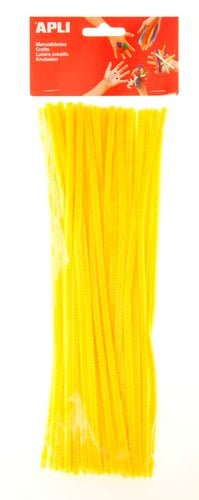LIMPIA PIPAS APLI AMARILLO 30 cm. B/50
