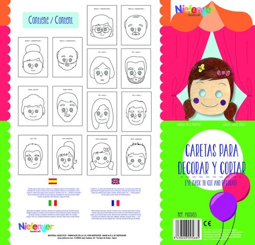 CARETA CART. 300gr. LA FAMILIA PACK 14
