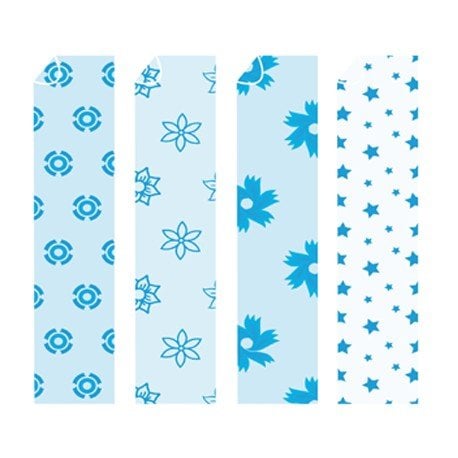 PAPEL PARA ORIGAMI 20x20 AZUL-1 20h