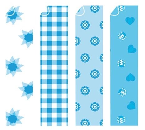 PAPEL PARA ORIGAMI 20x20 AZUL-2 20h