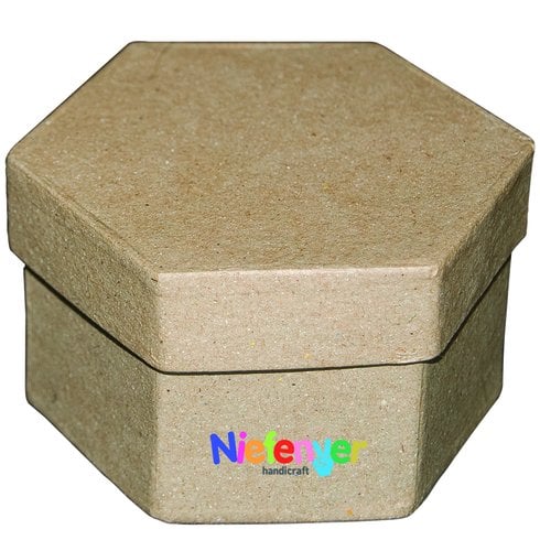 CAJAS DECORABLES NIEF.CARTON OCTOG. P/10