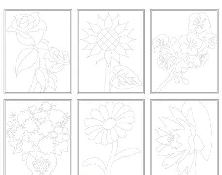 CUADRO NIEFENVER MOD.FLORES PACK DE 6