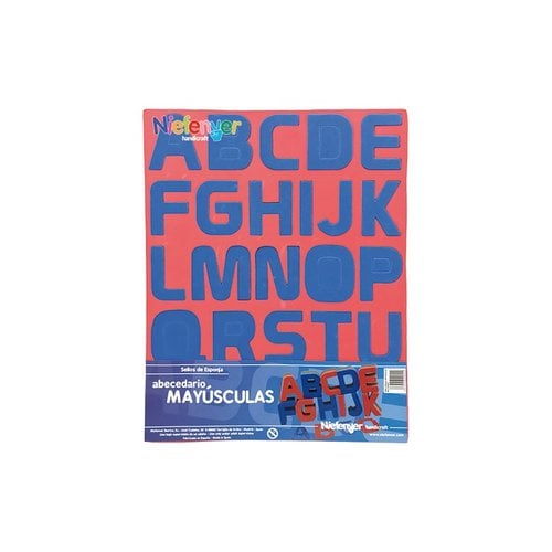 SELLO ESPONJA NIEF. 63 mm ABECEDARIO