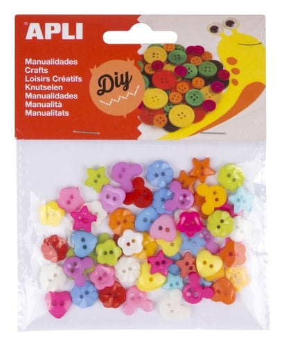 BOTONES APLI COLOR/FORMAS B/60