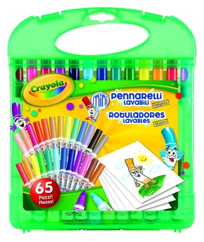 JUEGO CRAYOLA MALETIN ROTULADORES LAVABL