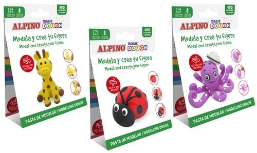 PASTA MODELAR ALPINO MAGIC ANIMALS EX.