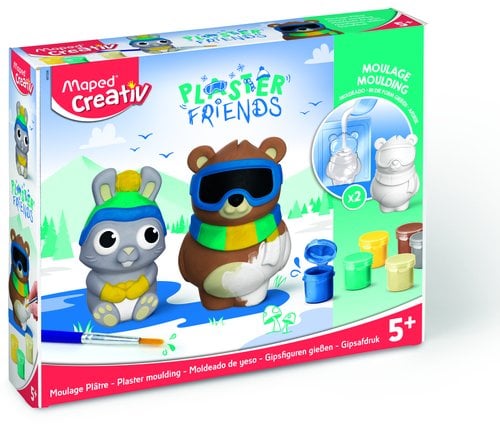 MAPED CREATIVE PLASTER FRIENDS INVIERNO