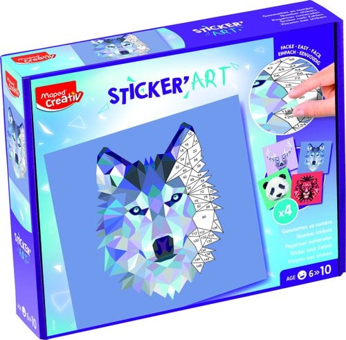 MAPED CREATIVE STICKERS ART