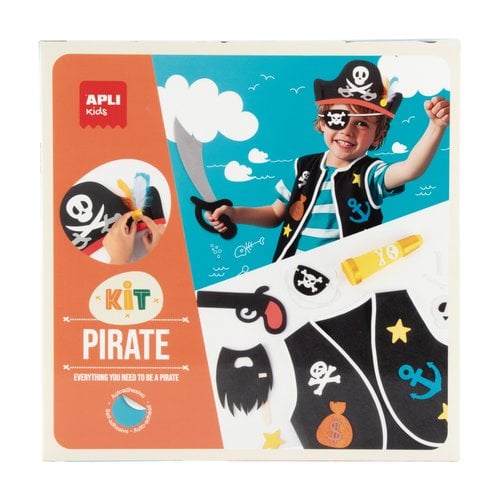 KIT APLI KIDS DISFRAZ PIRATA DIY