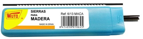 MACA PELOS SIERRA MADERA Nº 6 (1 gruesa=144)