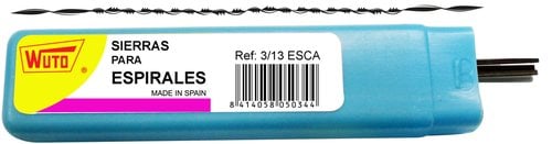 ESCA PELOS SIERRA ESPIRAL Nº 3 (1 gruesa=144