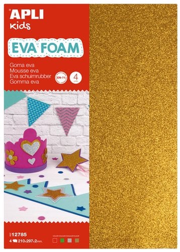 GOMA EVA APLI HOJA 20x30 PURPUR.4 hj