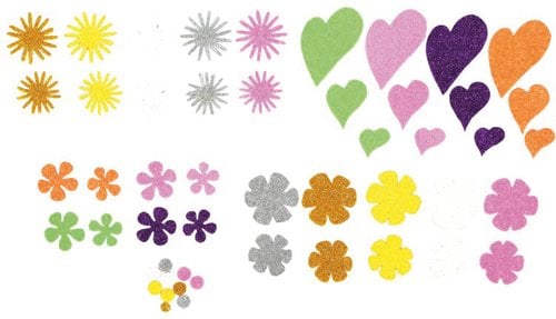 GOMA EVA FIXO ADHES. PURP. FLORES Y CORA