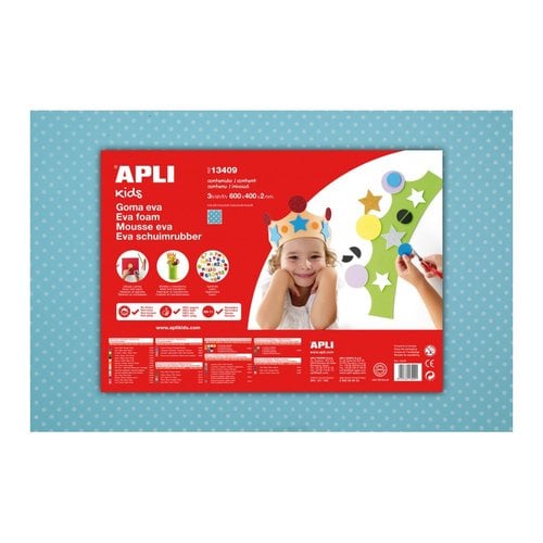 GOMA EVA APLI 40x60 IMPRESA AZ P/3