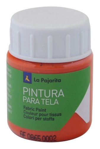 PINTURA TELA PAJARITA 25 ml ANARANJ.T-14