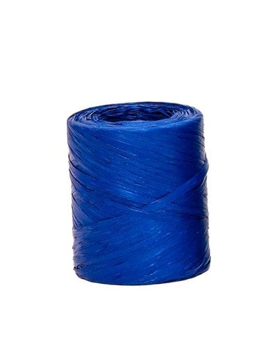 CINTA REGALO RAFIA R.200 m.4 mm AZUL