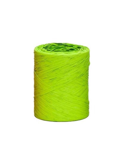 CINTA REGALO RAFIA R.200 m.4 mm VERDE