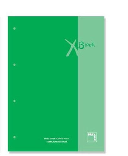 RECAMBIO PACSA A4 80h 4 TAL. CD.5 VERDE