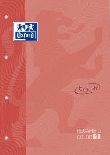 RECAMBIO OXF. A4+ 80h 4 TAL. CD.5 CORAL