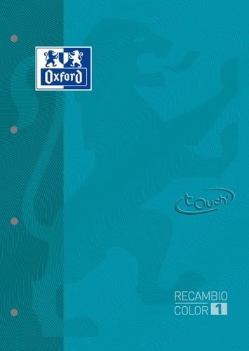 RECAMBIO OXF. A4+ 80h 4 TAL. CD.5 AQUA