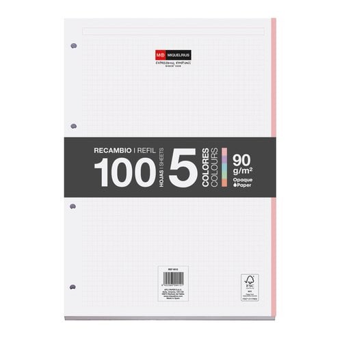 RECAMBIO MR NB-5 A4 100h 4 TAL. CD.5 PAS