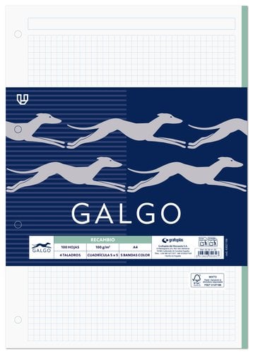 RECAMBIO GALGO A4 100h 4 TAL. CD.5