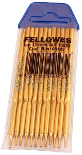 RECAMBIO FELLOWES BOLIGRAFO AZUL C/12