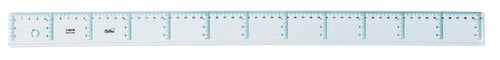 REGLA CRISTAL SAFTA 60 CENTIMETROS